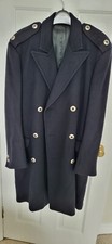 Military greatcoat navy for sale  PRESTON
