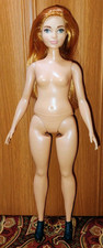 2015 Mattel Barbie Curvy Plus Size Boneca Morango Loiro Cabelo Vermelho Brinquedo 11" (B, usado comprar usado  Enviando para Brazil