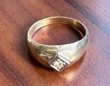 Massiver herrenring gold gebraucht kaufen  Marktheidenfeld