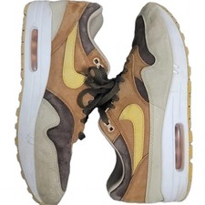 Nike Air Max 1 Premium Ugly Duckling marrom amarelo DZ0482-200 usado US12 UK11 comprar usado  Enviando para Brazil