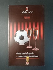 Opuscolo pubblicitario milan usato  Italia