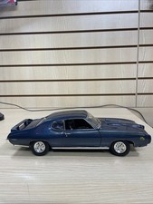 Usado, Motor Max 1969 Pontiac GTO “The Judge” Azul 1:18 Die Cast #73133 SEM EXIBIÇÃO NA CAIXA comprar usado  Enviando para Brazil