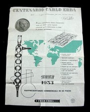 Volantino pubblicitario 1953 usato  San Giorgio a Cremano