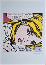 Roy lichtenstein hopeless gebraucht kaufen  Kaarst