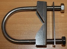 Rundstahlbügel mastschelle b� gebraucht kaufen  Creußen