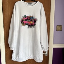 Boohoo size white for sale  SUTTON-IN-ASHFIELD