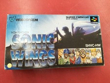 Sistema de vídeo Sonic Wings software SFC comprar usado  Enviando para Brazil