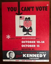 Jfk president voter for sale  Englewood