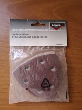 Papier poncer triangulaire d'occasion  Wizernes