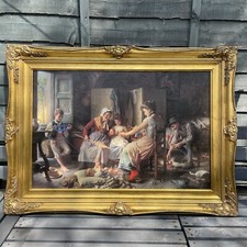 Vintage swept picture for sale  LONDON