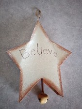 Christmas believe cowbell for sale  Welch