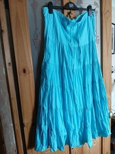Vintage turquoise crinkle for sale  MAIDSTONE