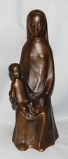 Bronzefigur madonna mutter gebraucht kaufen  Düsseldorf
