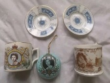 Bundle commemorative china for sale  NEWARK