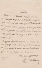 Dormeuil lettre autographe d'occasion  Paris II