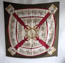 Hermes foulard soie d'occasion  Seyssel