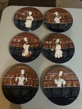 Pratos de salada Williams Sonoma Guy Buffet Les Chef Series, conjunto com 6, usado comprar usado  Enviando para Brazil