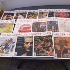 Weltkunst 15x zeitschrift gebraucht kaufen  Würzburg
