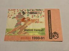 Foggia taranto 1990 usato  Monte San Pietro