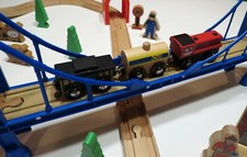 Wooden toy train for sale  Newburgh