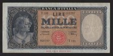 1000 lire italia usato  Roma