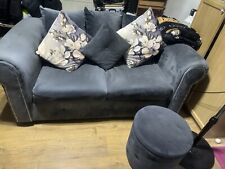Fabric sofas seater for sale  DAGENHAM