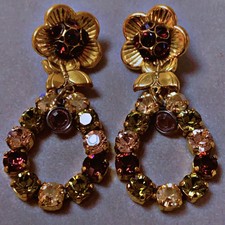 Vintage boucles oreilles d'occasion  Monistrol-sur-Loire