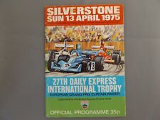 1975 silverstone programme for sale  ST. IVES