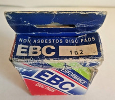 Ebc fa102 brake for sale  SOUTHEND-ON-SEA