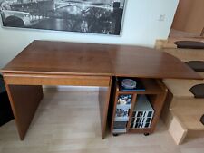 Holz schreibtisch passendem gebraucht kaufen  Schwarzheide