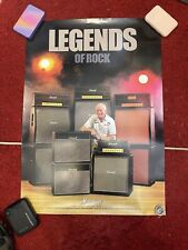 Jim Marshall Legends of Rock Marshall Amplifier  Poster 2006 comprar usado  Enviando para Brazil