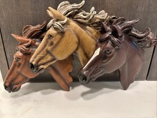 Horse heads resin for sale  San Antonio