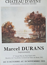 Marcel durans affiche d'occasion  Vanves