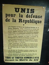 Affiche apres guerre d'occasion  Montauban