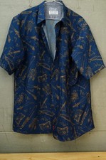 Camisa masculina azul Battle Tested in Exandria 2XL papel crítico fantasia DND espadas comprar usado  Enviando para Brazil