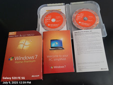 Microsoft Windows 7 Home Premium Family Pack 32 e 64 bits com chave do produto 3 PCs comprar usado  Enviando para Brazil