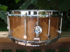 Usado, Tarola artesanal 6"X14" 6 camadas/re-anéis, folheado Laurel Burl comprar usado  Enviando para Brazil