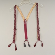 Leather braided suspenders for sale  Raleigh