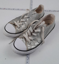 Converse trainers silver for sale  WORTHING