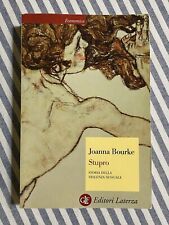 Joanna bourke stupro. usato  Milano