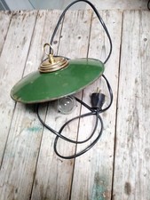 Emaillelampe grün schalter gebraucht kaufen  Frankfurt (Oder)