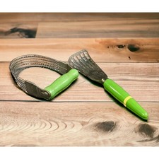 Utensilios de cocina vintage VERDES AJ batidor de batería y cortador de masa para pastelería Androck segunda mano  Embacar hacia Mexico