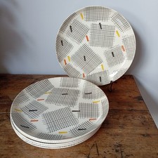 Assiettes plates vintage d'occasion  Parentis-en-Born