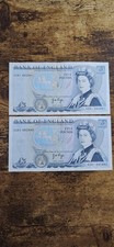 Pound notes consecutive for sale  DONCASTER