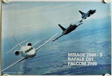 Affiche aviation mirage d'occasion  La Courtine