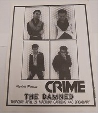 Damned punk flyer usato  Frascati