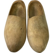 Vintage wooden clogs for sale  UK