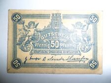 Banconota antica pfennig usato  Reggio Calabria