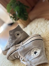 Converses platform gris d'occasion  Lauterbourg