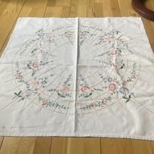 Vintage square embroidered for sale  HUDDERSFIELD